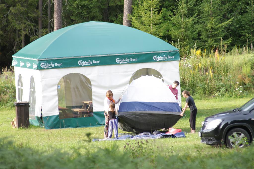 Kempings Ozolkalns Cēsis Exteriör bild